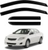 Window Rain Guards Compatible with 2009-2013 Toyota Corolla - Thumbnail 1