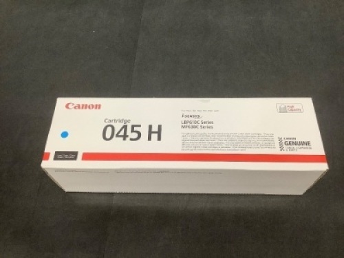 box of 4 Canon cartridge 045H - Lot 3346