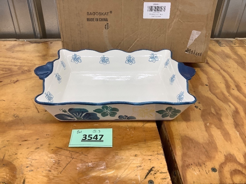 Casserole Dish Baking Dish Ceramic Baking Pan, 9x13 Baking Pan, Nonstick Baking Dishes - Image 4 - Lot 3547