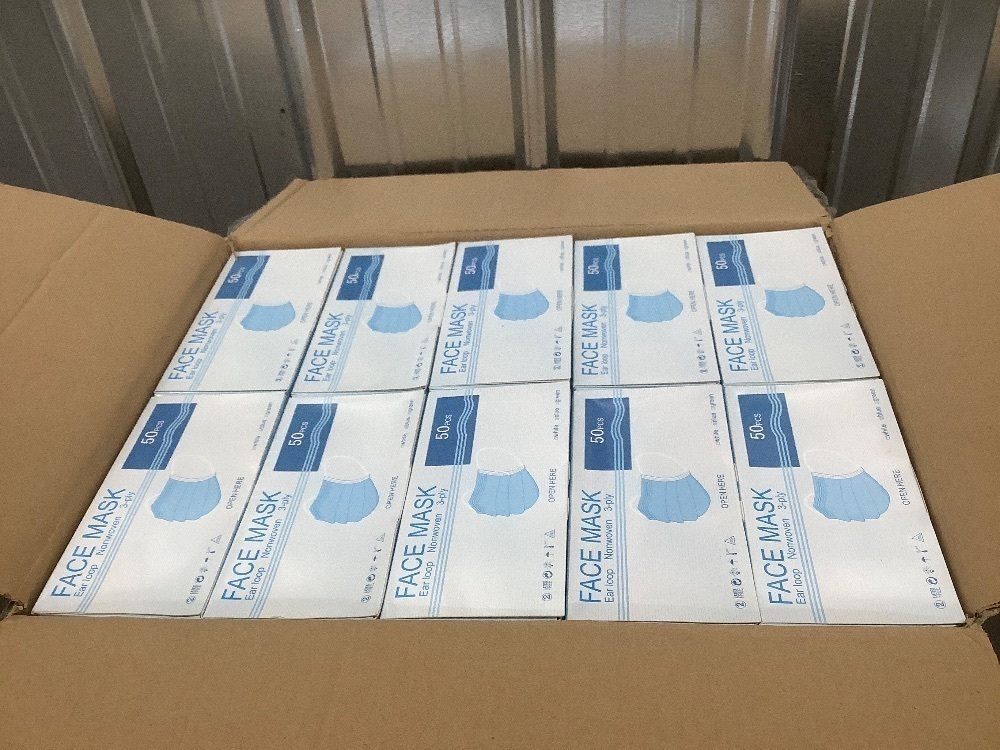 2000 pcs disposable face masks - Image 2 - Lot 3581