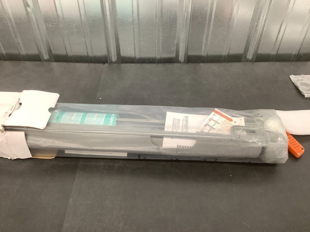 Reinforced 42” Extra Tall x 80” Wide Retractable Baby Gates with Rods to Prevent Crawling Through, Extra Tall Dog Gate for Large Openings Indoor Long Mesh Pet Gate for Stairs and Doorways, Gray - Image 2 - Lot 3586