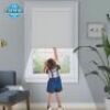 Persilux Blackout Roller Blinds 36x72in White - Thumbnail 1