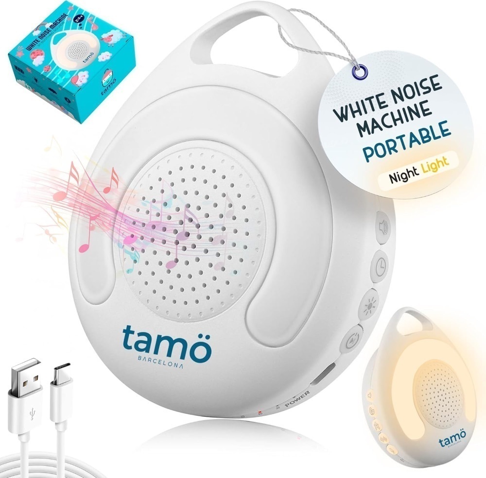 White noise machine for babies with adjustable night light and timer - Image 1 - Lot 3617