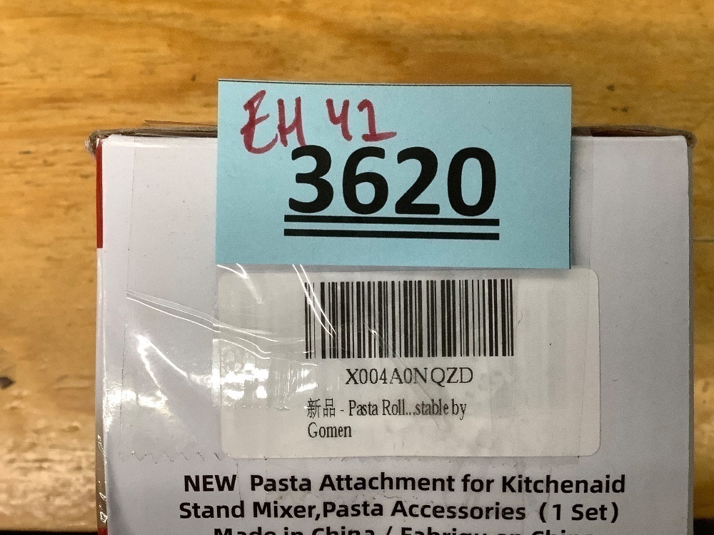 Pasta Roller for Kitchenaid Stand Mixer, Pasta Maker for Kitchenaid Mixer Attachments, Stainless Steel Pasta Attachment for Kitchenaid Stand Mixer, 8 Gears Adjustable by Gomen - Image 4 - Lot 3620