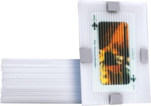 Trading Card Shipping Protector 3.5" x 4.5", Durable Plastic Card Mailers, Hard Plastic Flats for Card Breakers - Lot 3633