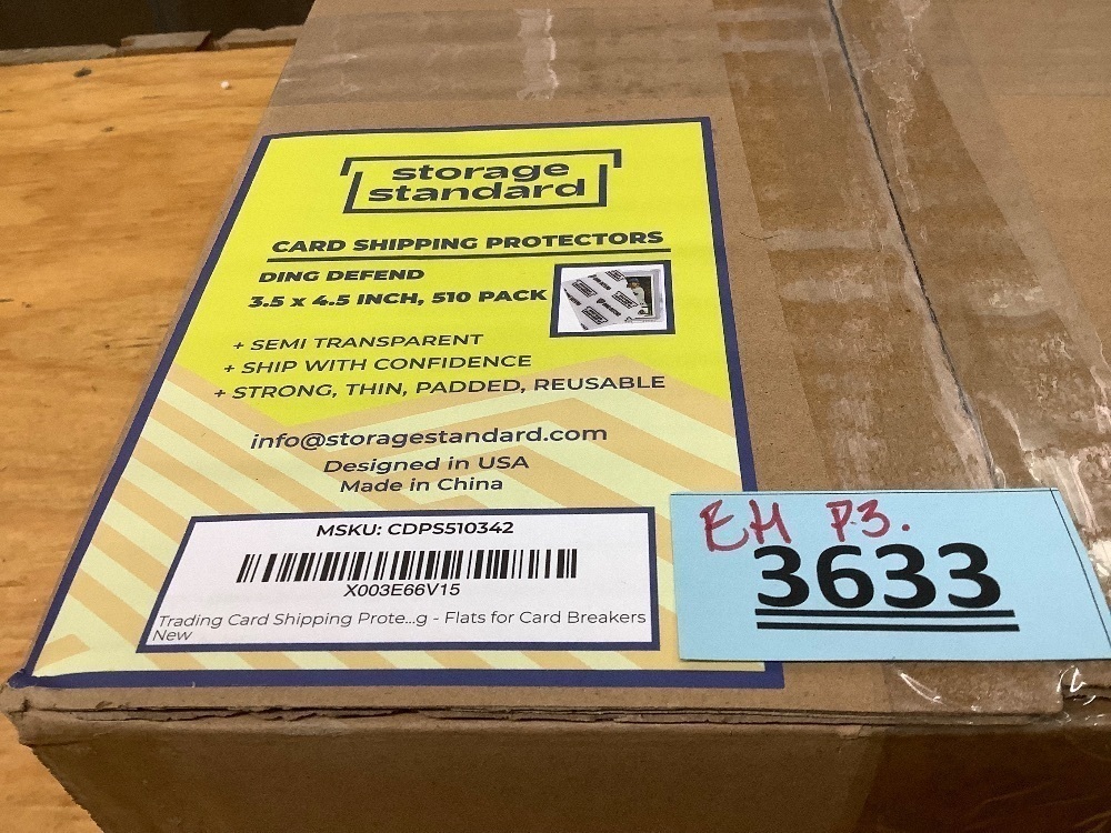 Trading Card Shipping Protector 3.5" x 4.5", Durable Plastic Card Mailers, Hard Plastic Flats for Card Breakers - Image 4 - Lot 3633