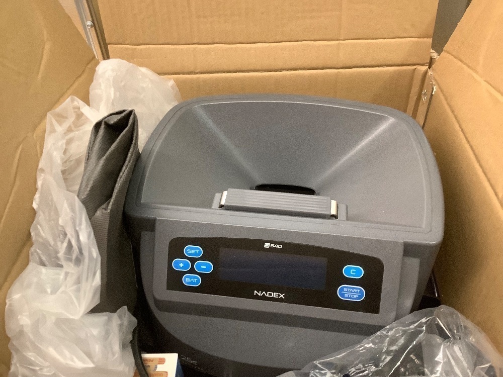 Nadex S540 Pro | Coin Counter, Sorter | Wrappers Sold Separately Visit the Nadex Store - Image 2 - Lot 3640