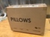 puredown® Goose Feather Down Pillows Queen Size Set of 2, Soft Fluffy Luxury Hotel Collection Pillow, 100% Cotton Cover, Medium Firm Bed Pillow for Back, Stomach or Side Sleeper. - Thumbnail 3