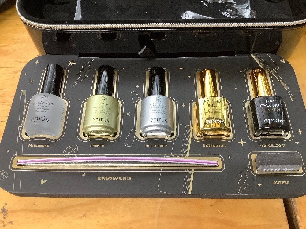 Apres Nail Gel-X Nail Extension Kit & Natural Round Short Box of Tips | Bundle Set | 500 Gel-X Tips | Premium Quality | 10 Sizes 0-9 | No Size 00 Included | 2022 Version - Image 2 - Lot 3648