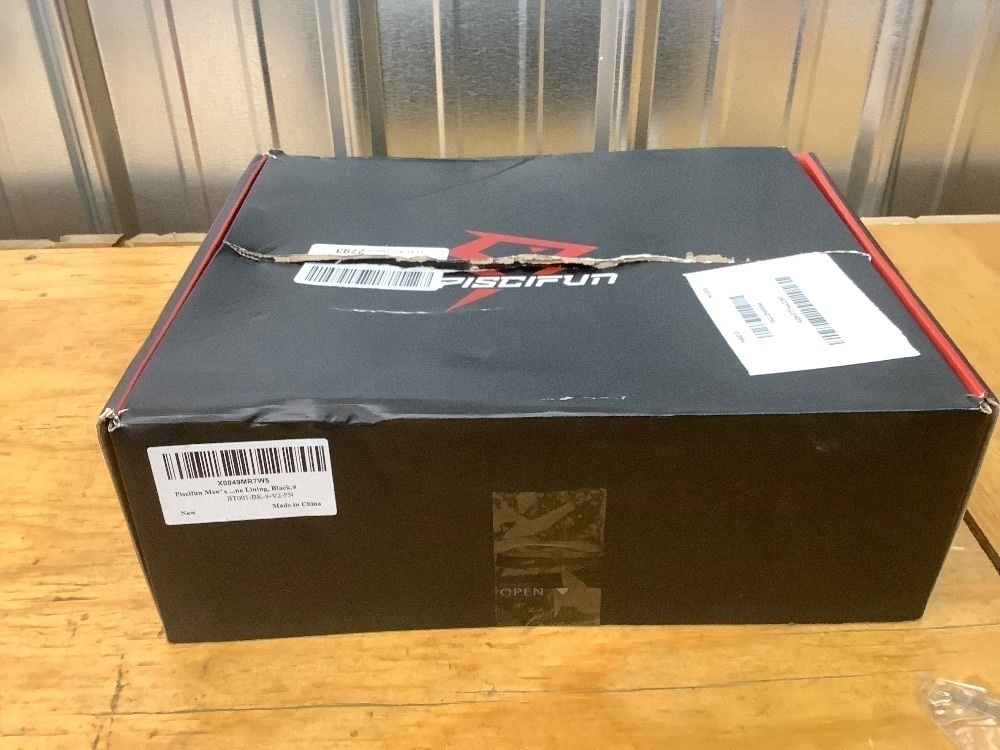 Piscifun Men’ s Deck Boots, Waterproof Fishing Rain Boots, Anti-Slip Rubber Boots with Breathable Neoprene Lining Size 9 - Image 3 - Lot 3649