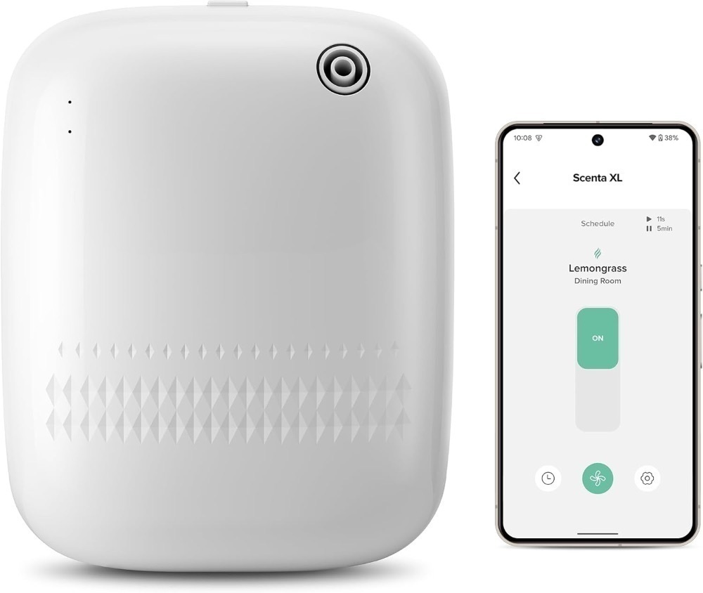 Waterless Essential Oil Diffuser for Home and Commercial Use, Up to 2000 sq.ft. 400 mL Capacity, Aromatherapy Scent Diffuser for Large Rooms, Smart Scent Air Machine, ANW-White - Image 1 - Lot 3650