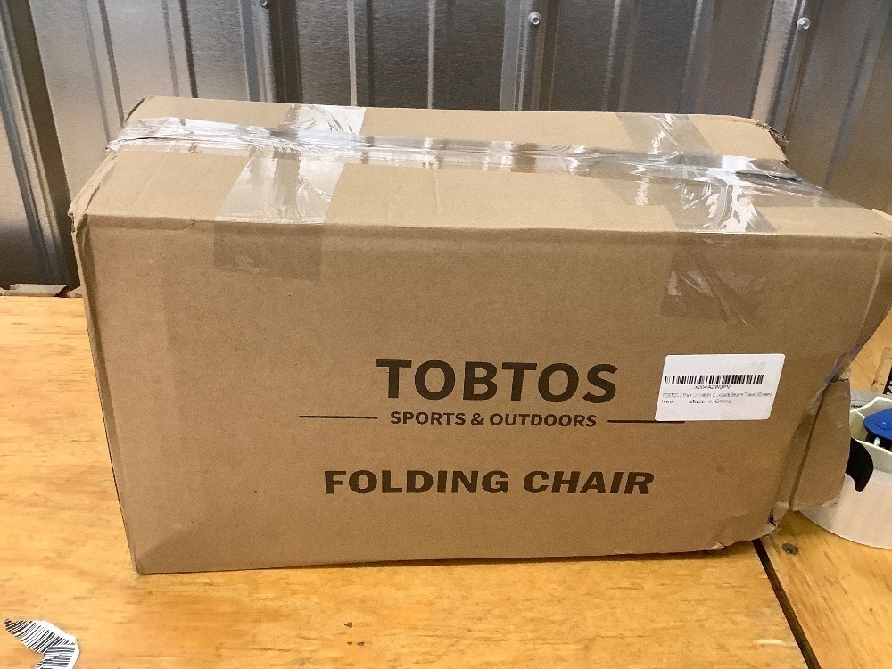 TOBTOS Ultralight Camping Chair, Portable Folding Backpacking Chair, Compact Camping Chair with Carry Bag for Outdoor Camp Hiking Backpack Beach Travel (Green) - Image 3 - Lot 3663