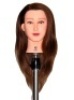 Cosmetology Mannequin Manikin Training Head with Human Hair (HELEN - Thumbnail 1