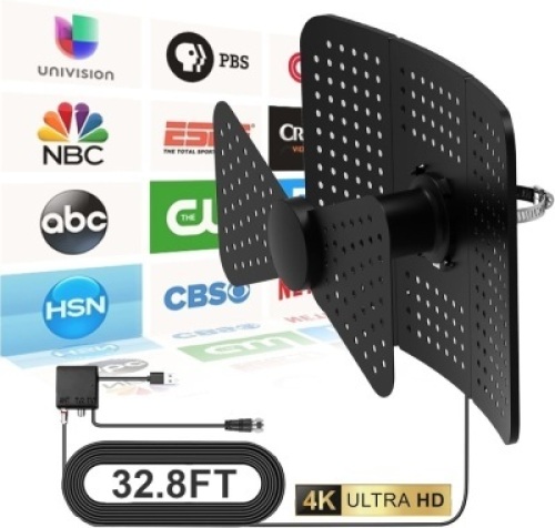 Outdoor Indoor TV Antenna for Digital Smart TV - Lot 3733