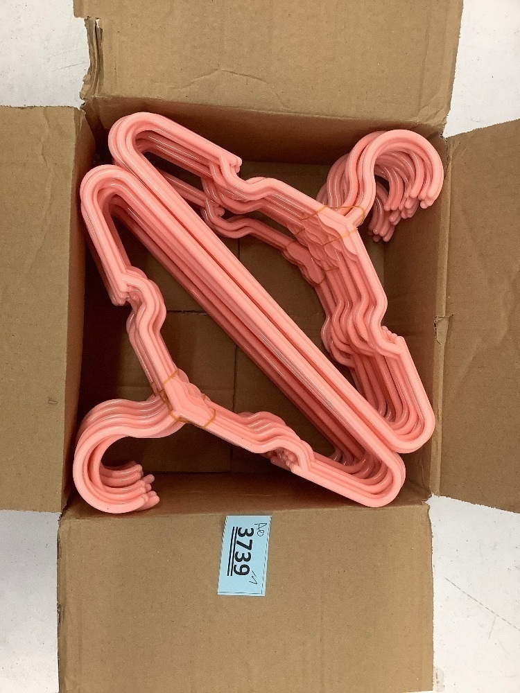 Pink 60ct baby hangers - Image 2 - Lot 3739