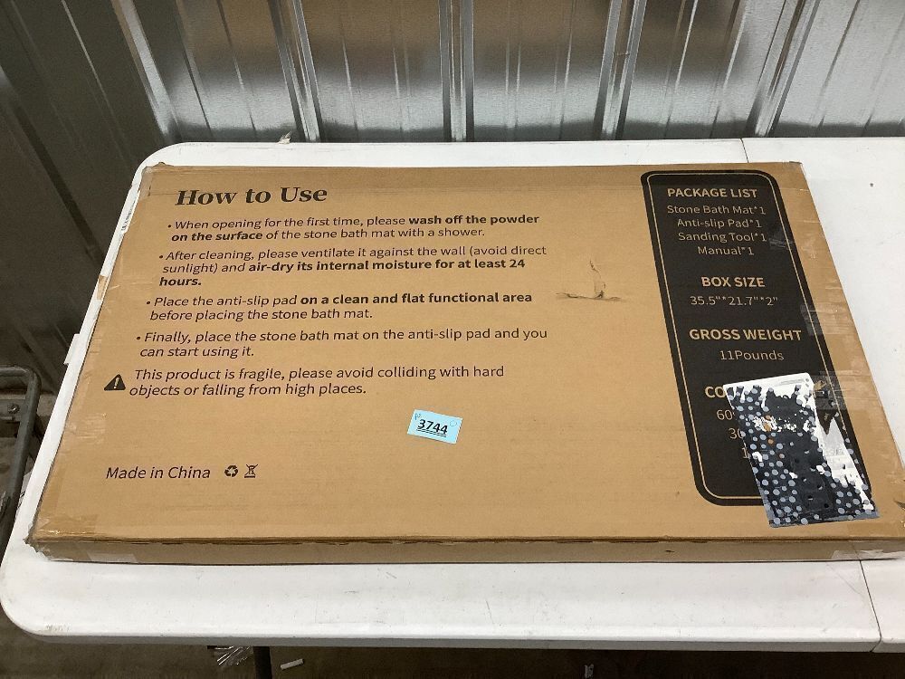 Yolife Stone Bath Mat Extra Large - Image 4 - Lot 3744