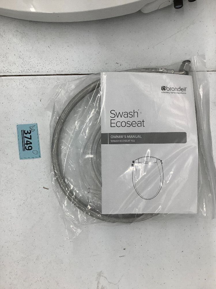 Brondell Bidet Toilet Seat, Non-Electric Swash Ecoseat - Image 5 - Lot 3749