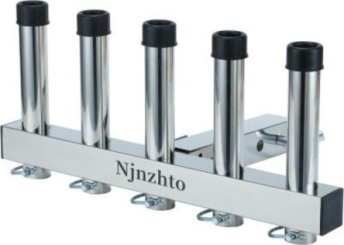 Stainless Steel Hitch Fishing Rod Holder,Hitch Mount Rod Holder - Lot 3752
