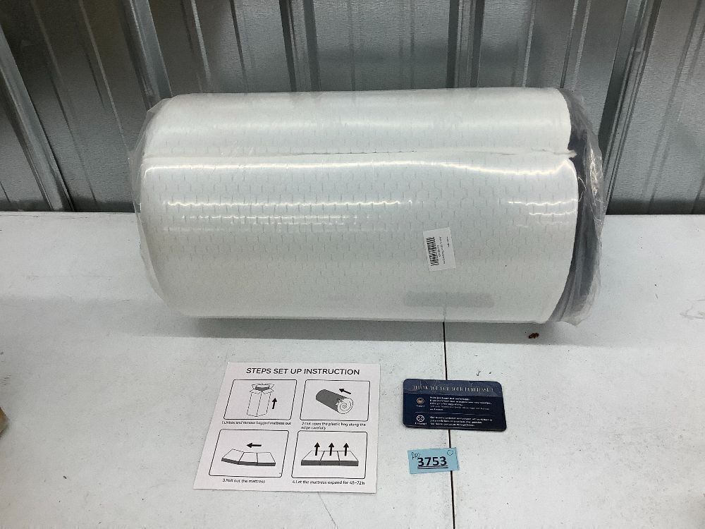Folding Mattress,3 inch Twin Tri-Folding Memory Foam Mattress - Image 2 - Lot 3753