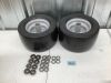 Flat Free Lawn Mower Tire and Wheel - Thumbnail 1