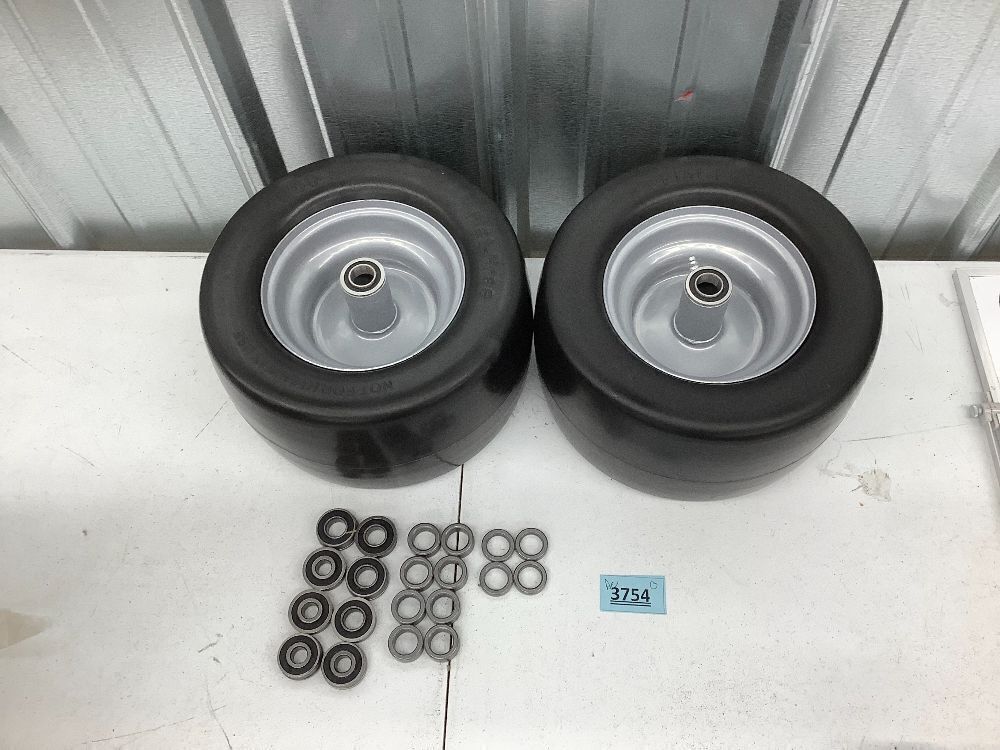 Flat Free Lawn Mower Tire and Wheel - Image 2 - Lot 3754