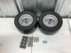 Flat Free Lawn Mower Tire and Wheel - Thumbnail 2