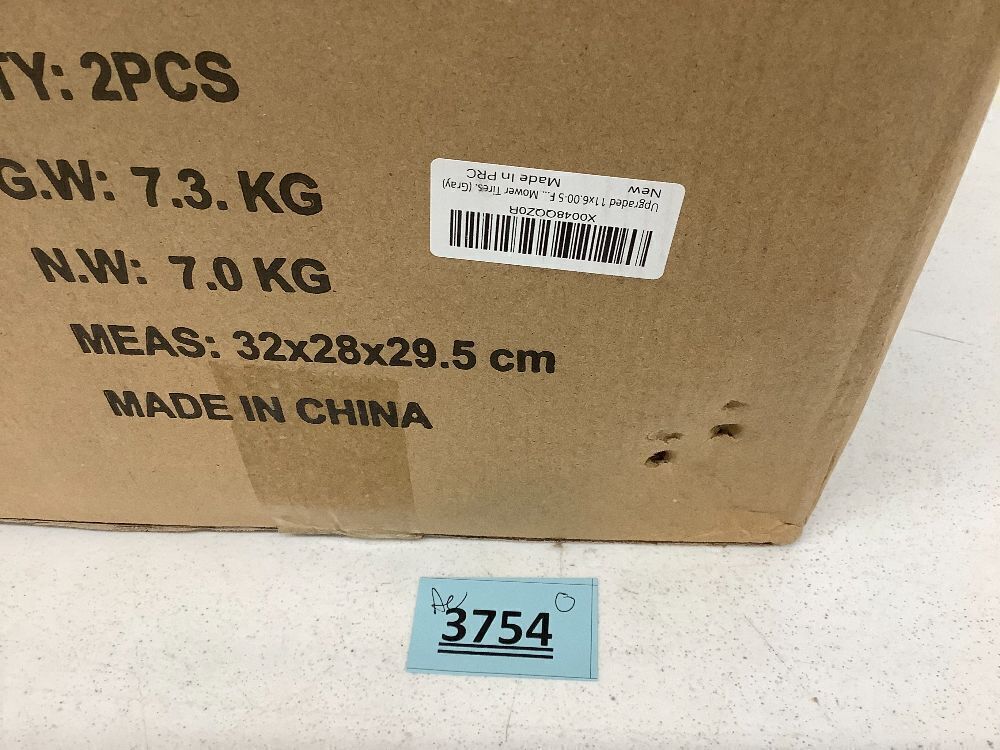 Flat Free Lawn Mower Tire and Wheel - Image 4 - Lot 3754