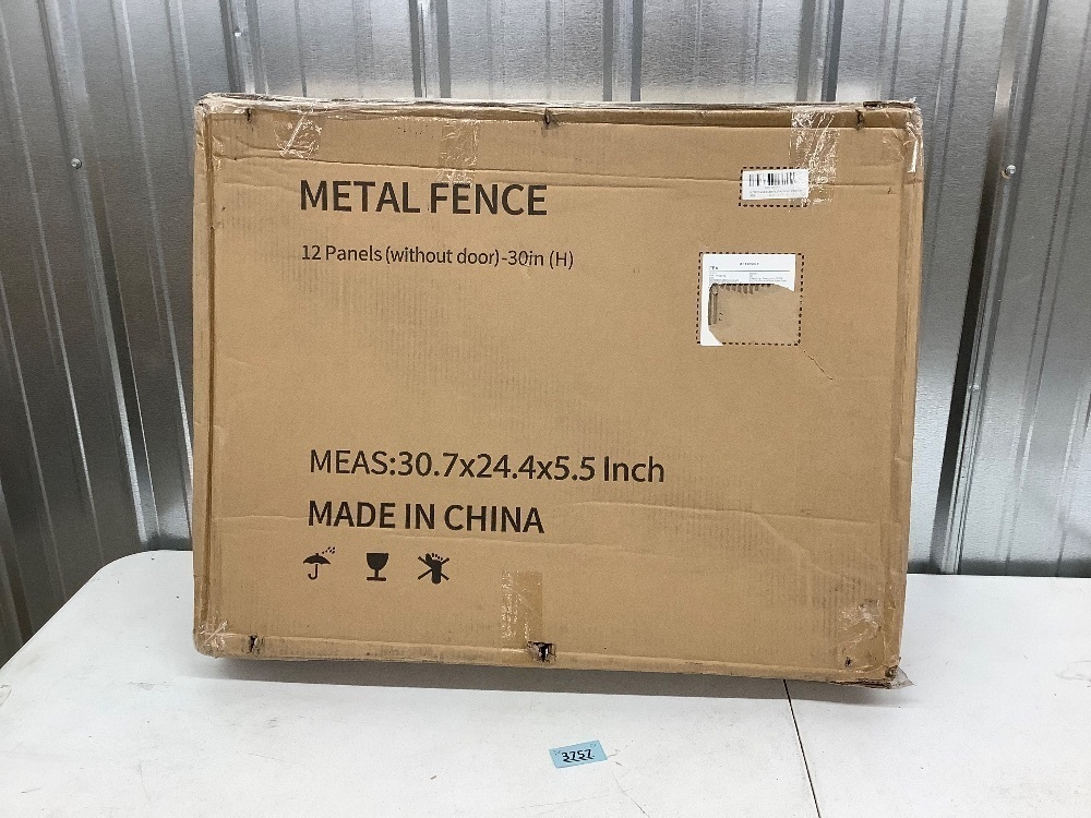 INJOPEXI Decorative Garden Fence 12 Panels 23.6ft (L)×30in (H) Garden Fence - Image 6 - Lot 3757