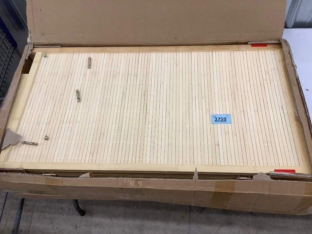 Bamboo Room Divider Folding Privacy Screens - Image 2 - Lot 3759