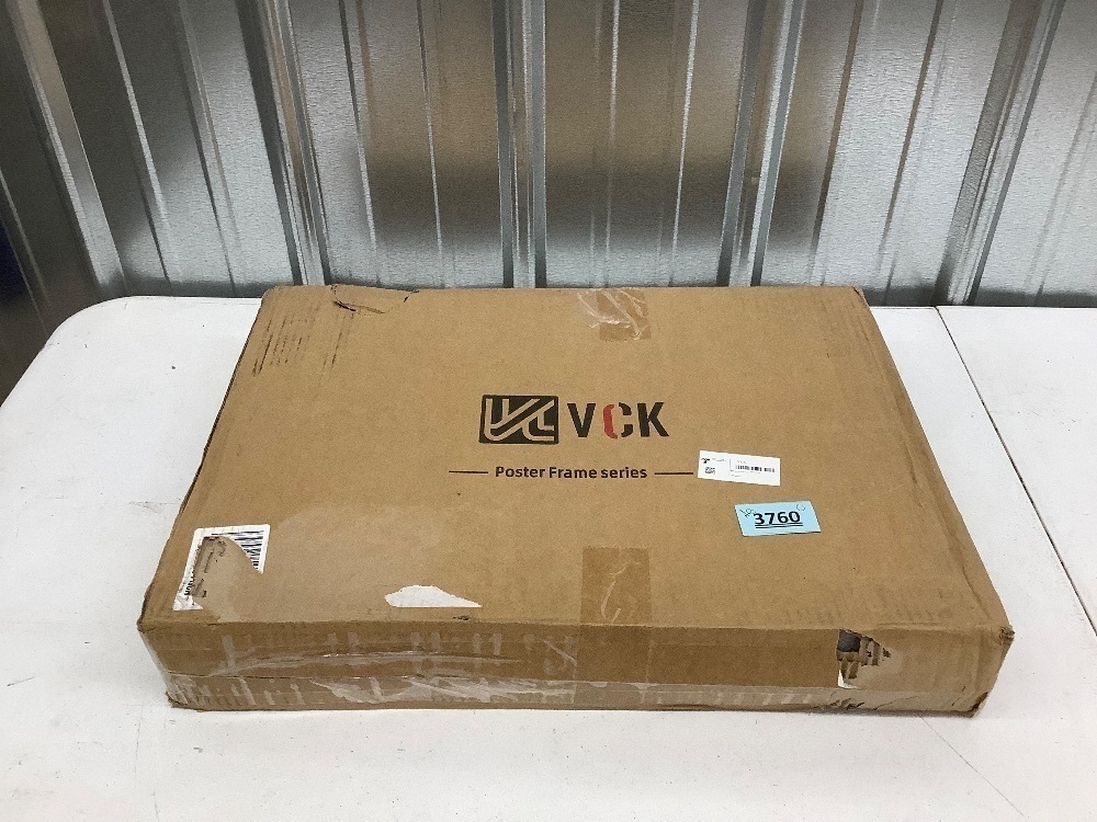 VCK Poster Frames 12x18 Black Set of 4,Solid Wood Picture Frames for Wall Mounting Hanging Art and Puzzle Frame - Image 4 - Lot 3760