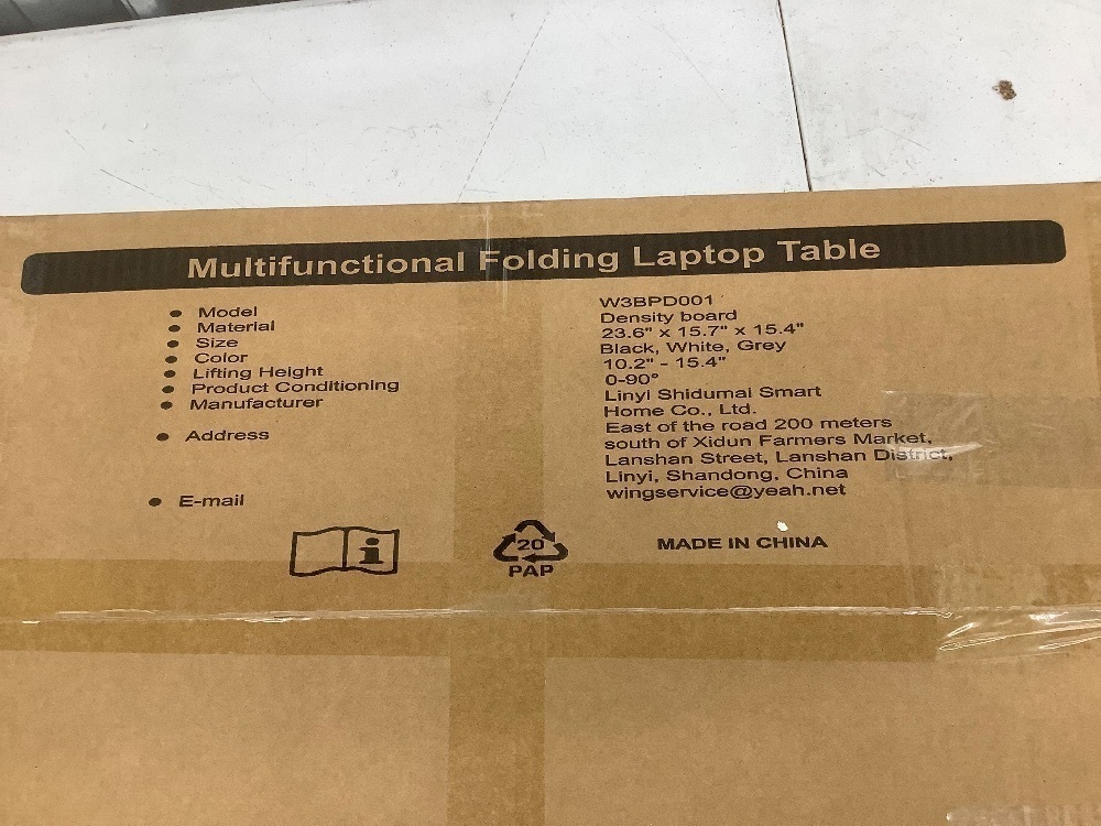 Laptop Desk for Bed, Adjustable Bed Table - Image 3 - Lot 3763