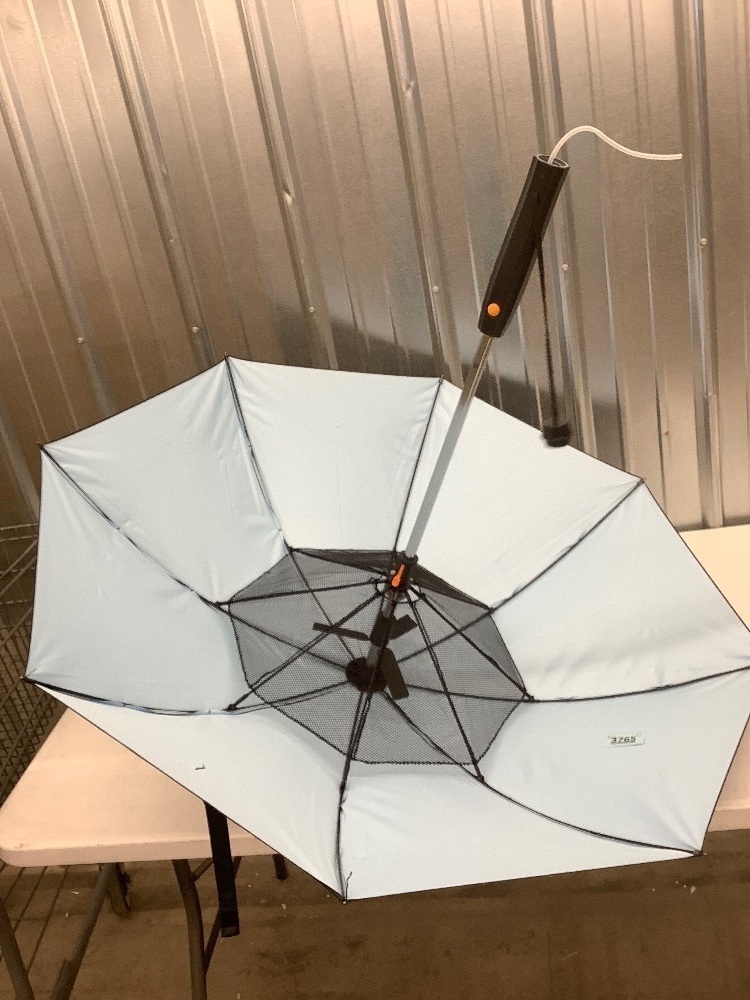 3 in 1 Umbrella with Fan and Mister, Misting Umbrella with Fan - Image 3 - Lot 3765