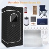 Protable Sauna Box,(71"x32"x32") Steam Sauna Tent,Personal Sauna Box - Thumbnail 1