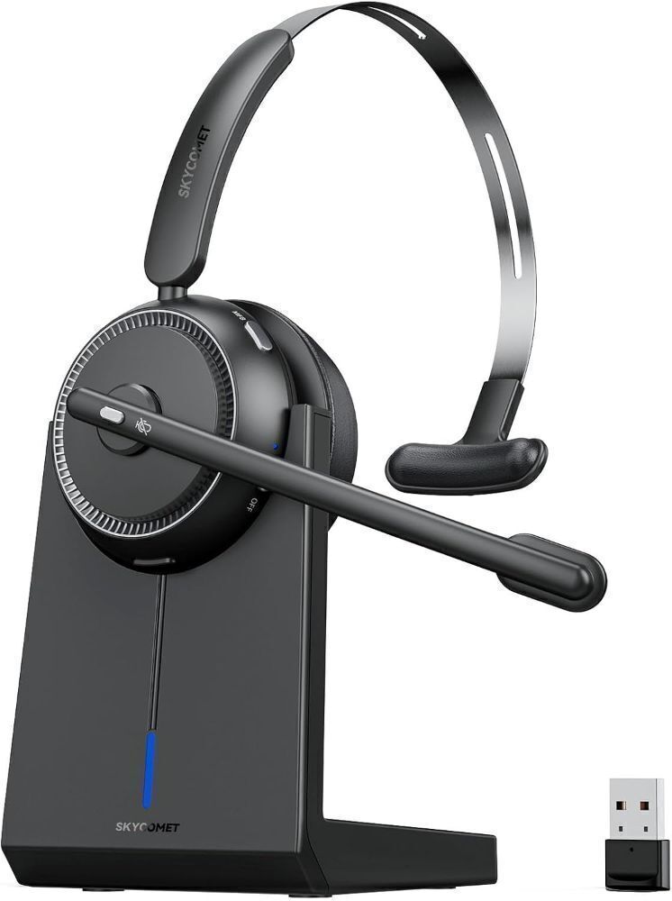 Wireless Headset with AI Noise Cancelling - Image 1 - Lot 3802