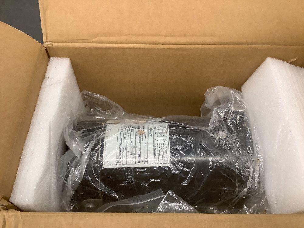 Century UST1102 1-Horsepower Up-Rated Round Flange Replacement Motor (Formerly A.O. Smith) - Image 3 - Lot 3829