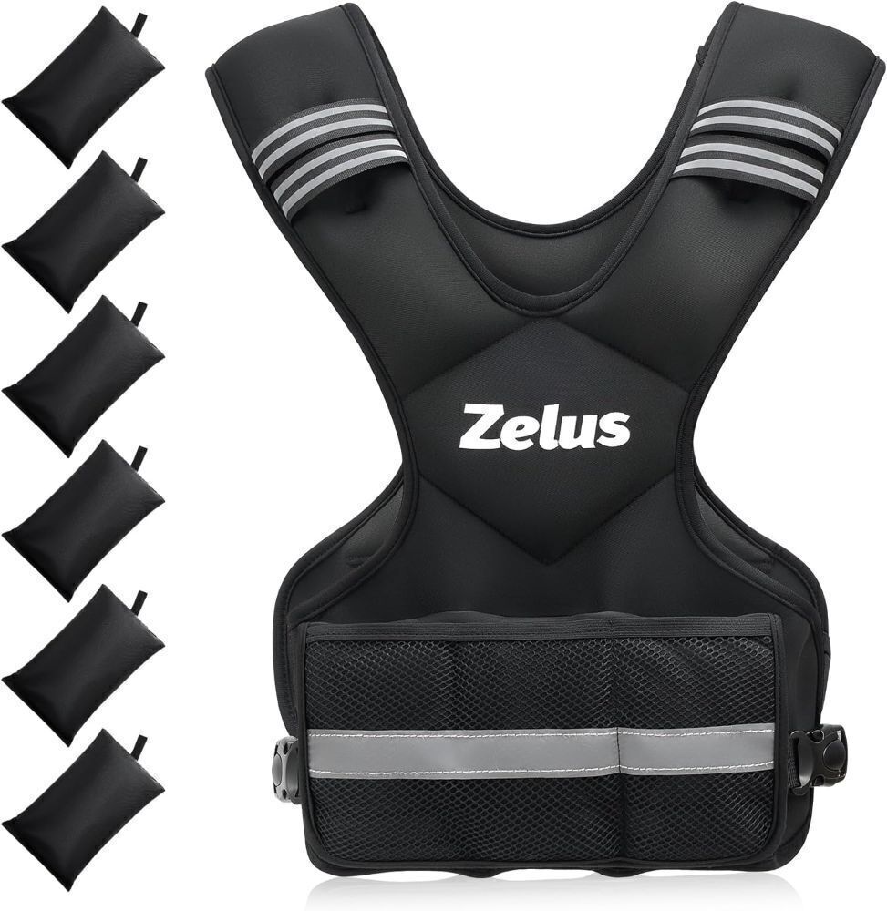 ZELUS Weighted Vest.. Training (20-32 lb.) - Image 1 - Lot 3830