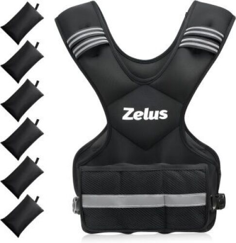 ZELUS Weighted Vest.. Training (20-32 lb.) - Lot 3830
