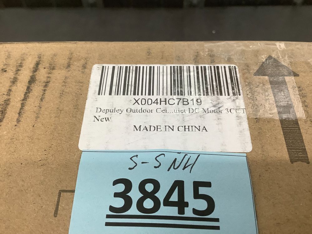 Depuley 60" Ceiling Fan with Lights - Image 1 - Lot 3845