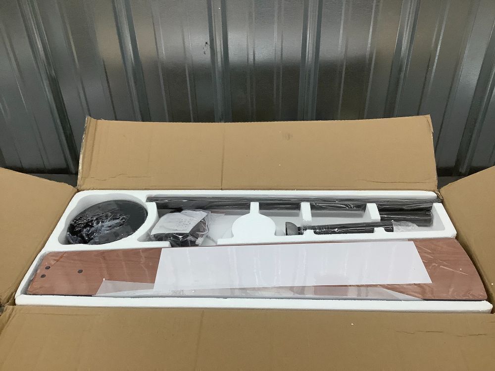 Depuley 60" Ceiling Fan with Lights - Image 2 - Lot 3845
