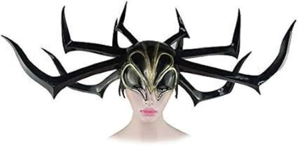 CrazyCatCos Thor Hela Mask PVC Cosplay Helmet - Image 1 - Lot 3896