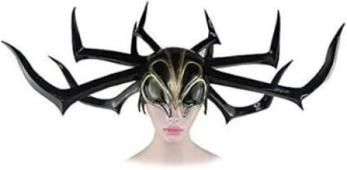 CrazyCatCos Thor Hela Mask PVC Cosplay Helmet - Lot 3896