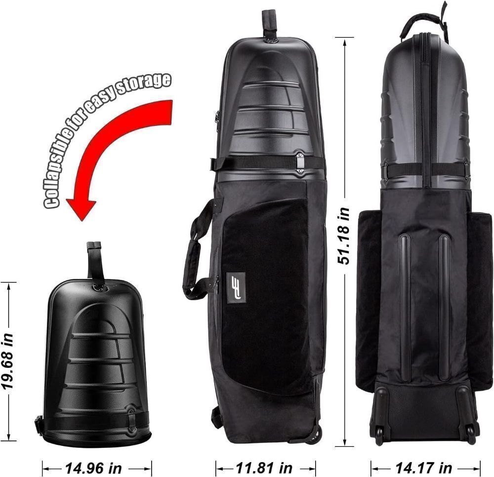 Golf Travel Bag with Hard Case Top - Image 1 - Lot 3897