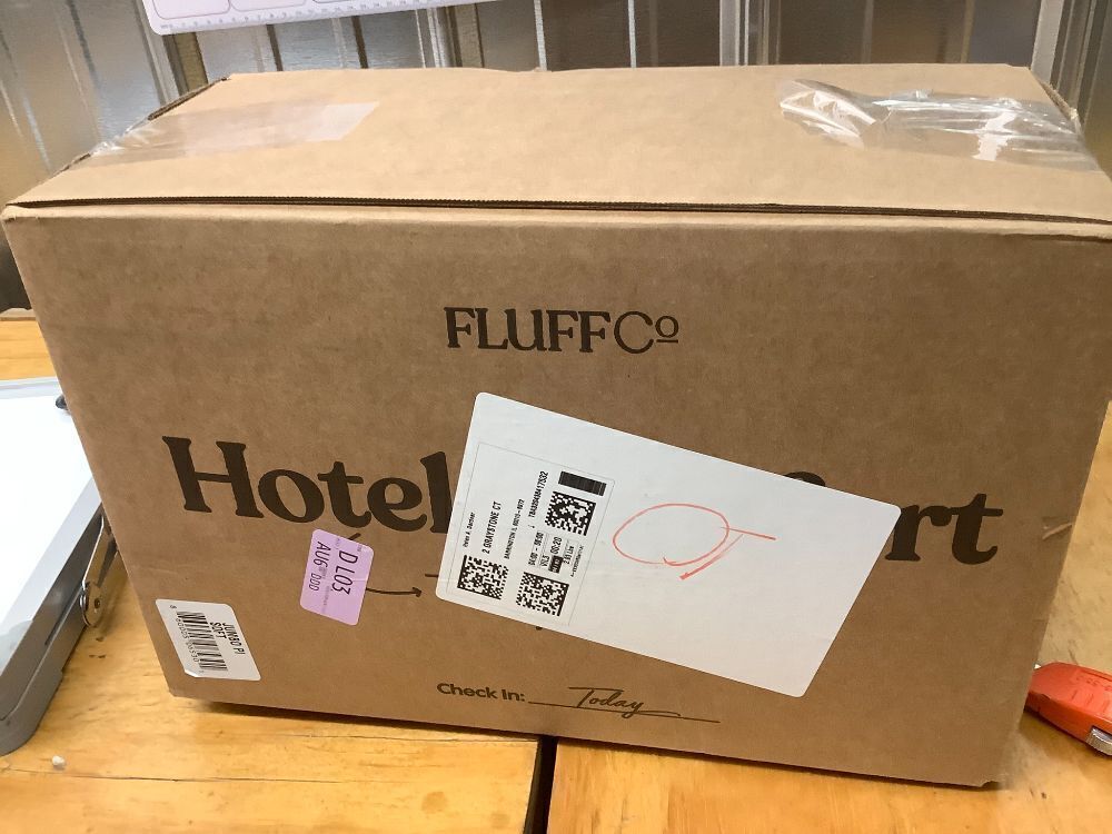 FluffCo Zen Fluff Pillows - Down Alternative Queen Size Pillow - Image 4 - Lot 3988