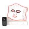 Red Light Therapy Mask, Lightweight 130g Thin 2mm 292 LEDs High Energy Red Light Therapy For Face, Cordless LCD Controller, Soft Silicone Infrared Light Therapy Mask for Skin Care, Use At Home, White - Thumbnail 1