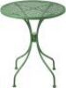 Outdoor and Indoor Steel Round Table Metal Coffee Table for Patio Garden Balcony Back Yard - Thumbnail 1