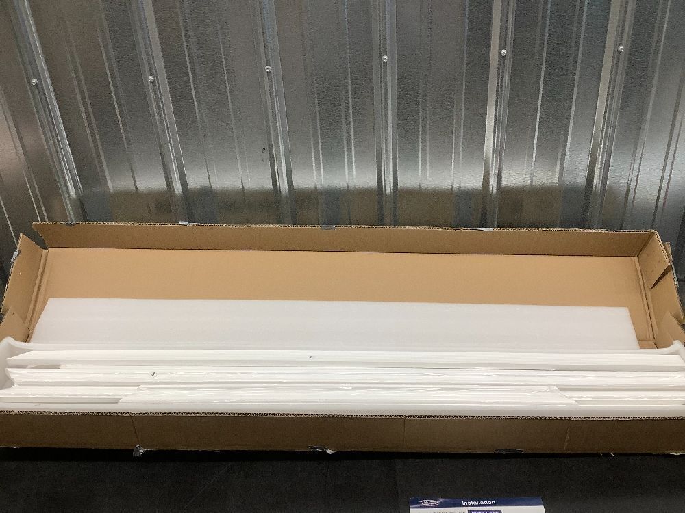Art3dwallpanels Pre-Cut Wall Molding Kit, Ready to Assemble Wainscoting Accent Panels for Interior Wall Décor Living Room Bedroom - Installed with Glue, 3 Frames - Image 2 - Lot 4012