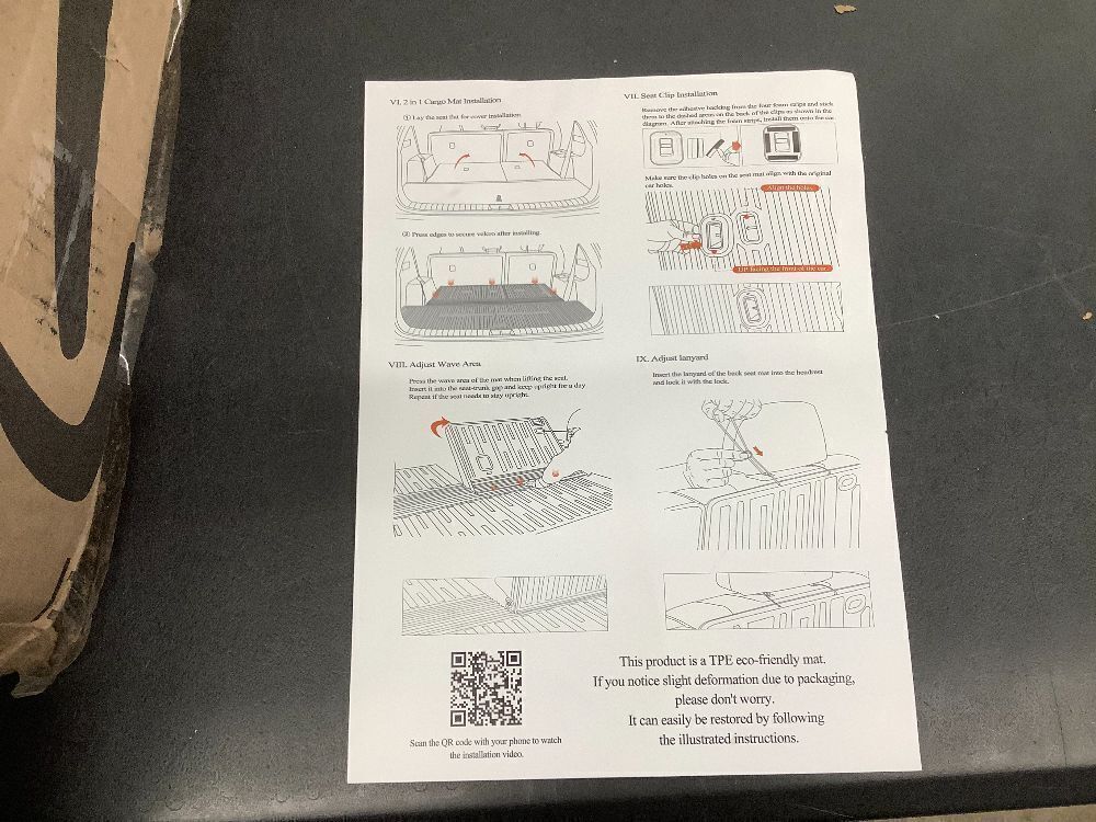 Vehicle Rubber Mats - Image 3 - Lot 4013