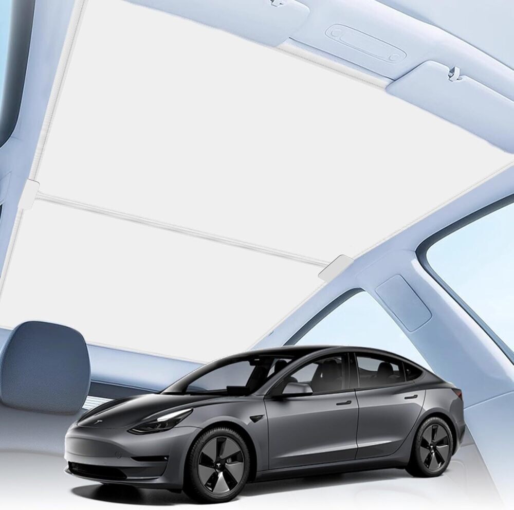 2025 Upgrade Tesla Model Y Sunshade Roof - Image 1 - Lot 4014