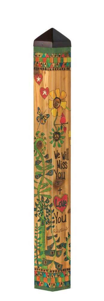 Love You Always 40" Art Pole - Image 1 - Lot 4015