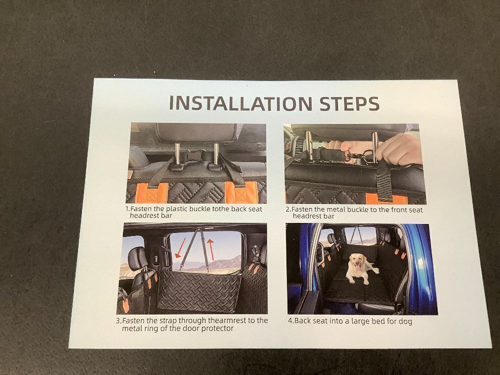 Dog Back Seat Extender for Truck for F150/Ram1500/Silverado - Image 3 - Lot 4028